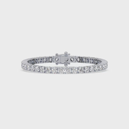 Luminous Harmony Diamond Tennis Bracelet