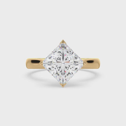 Radiant Princess Diamond Engagement Ring