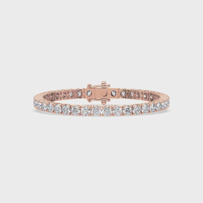 Luminous Harmony Diamond Tennis Bracelet