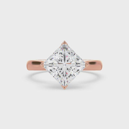 Radiant Princess Diamond Engagement Ring