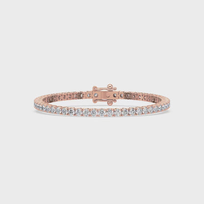 Radiant Diamond Tennis Bracelet