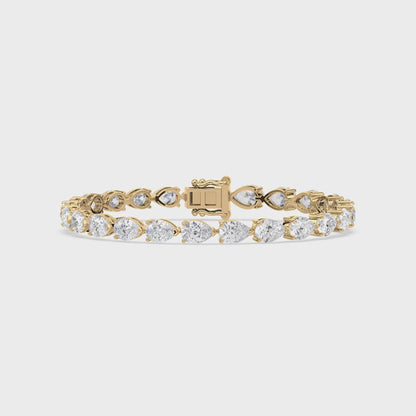 Pear-Shaped Radiance Tennis Bracelet