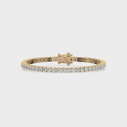 Radiant Diamond Tennis Bracelet
