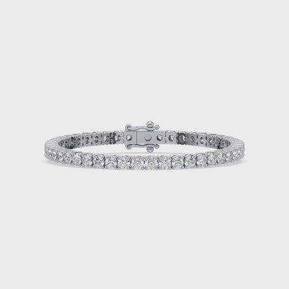 Radiant Diamond Tennis Bracelet