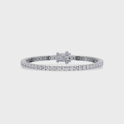 Radiant Diamond Tennis Bracelet
