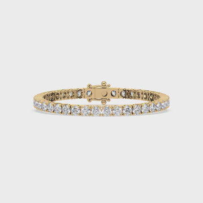 Luminous Harmony Diamond Tennis Bracelet