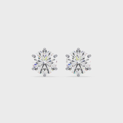 Round Brilliant Diamond Studs
