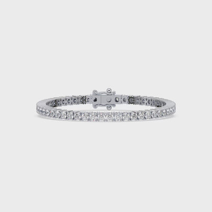 Radiant Line Diamond Bracelet