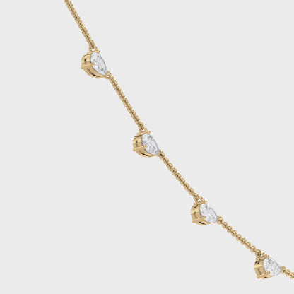 Floating Diamond Necklace