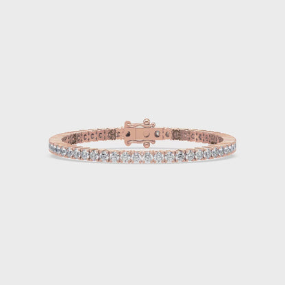 Radiant Line Diamond Bracelet