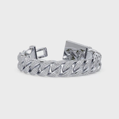 Majestic Diamond Cuban Bracelet