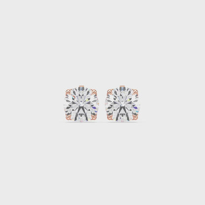 Rose Gold Diamond Studs
